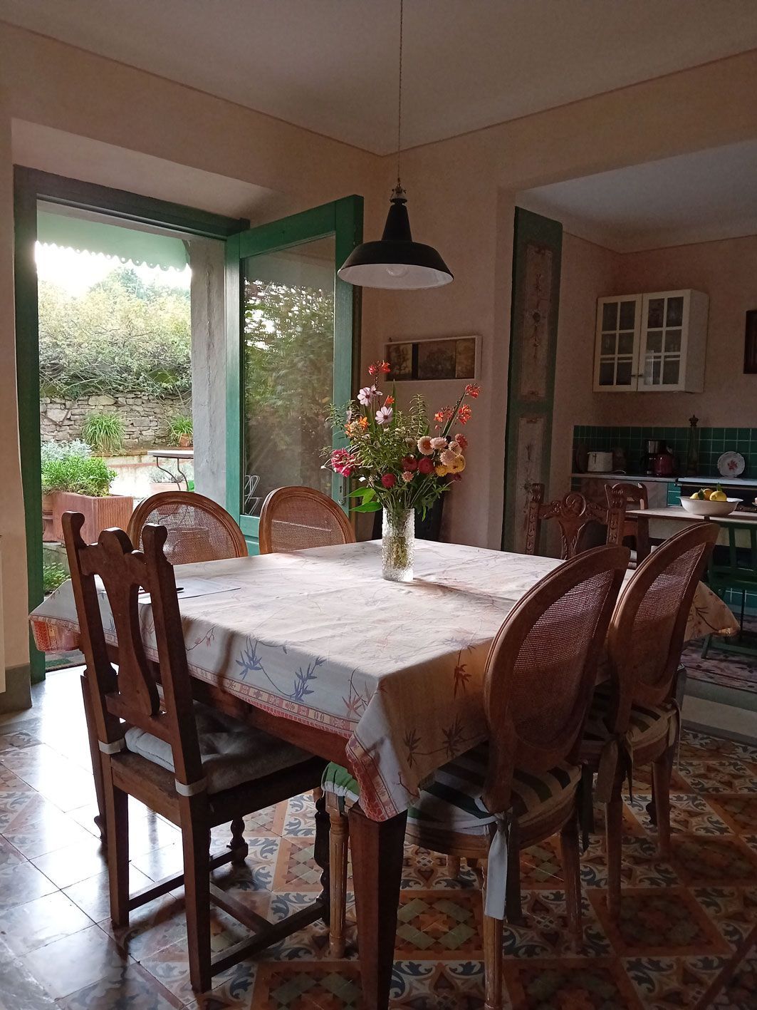 vista del comedor de PACA